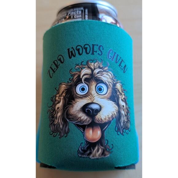 🎄AGS Ideas Zero Woofs Given Can Koozie - Picture 1 of 1